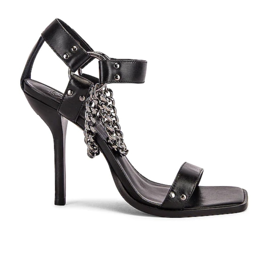 DUNDAS coco heel with chains